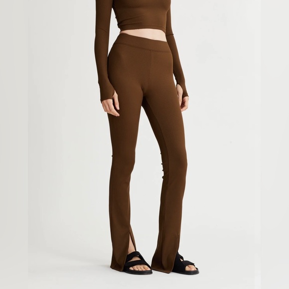 NYLORA Ribbed Pants New $175 - Picture 2 of 8